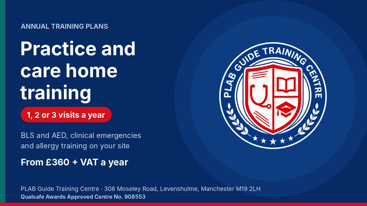 Annual Training Plan  – Healthcare and Carebanner