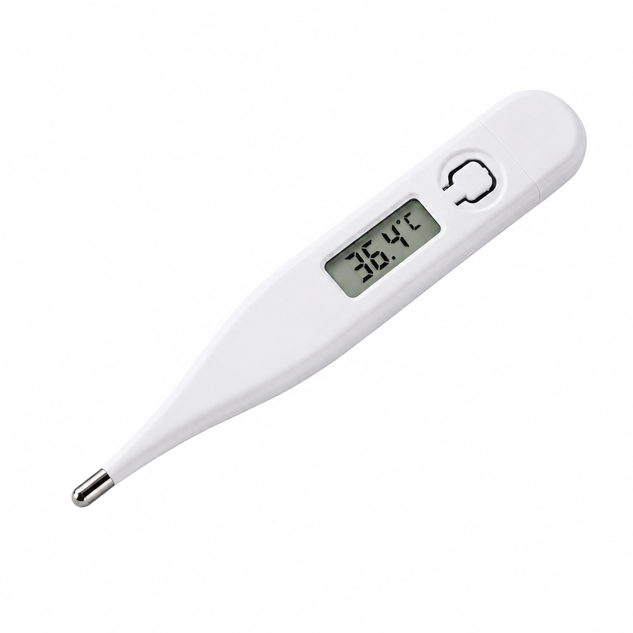 Digital Clinical Thermometer LCD Fever Temp Oral Underarm Waterproof Tip