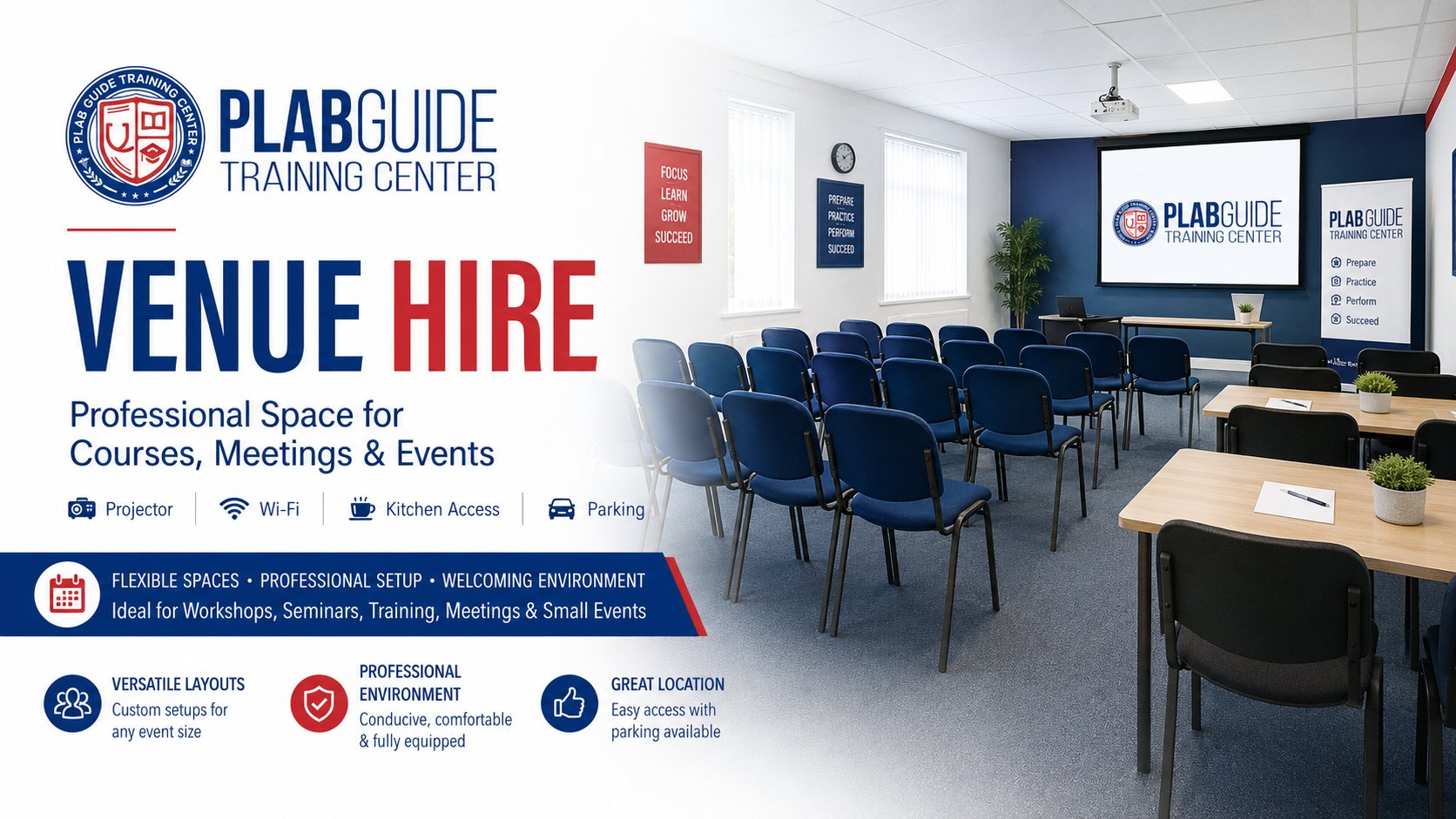 Course & Event Venue Hire