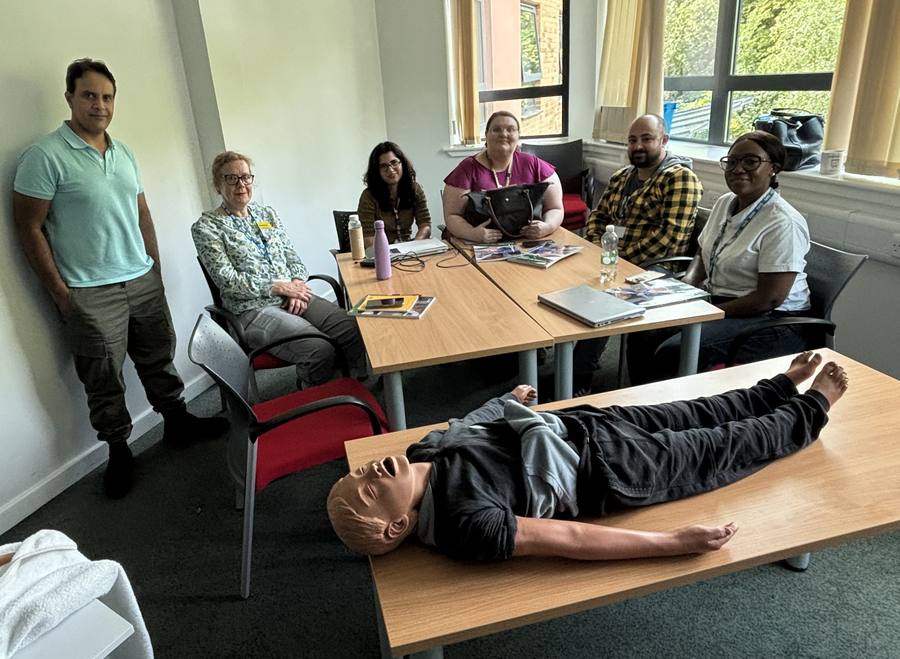PLAB Guide Training Centre training session at Birmingham and Solihull Mental Health NHS Trust