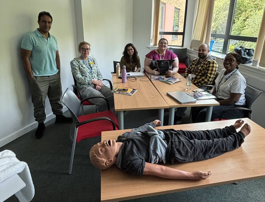 Life support training delivered to NHS mental health staff